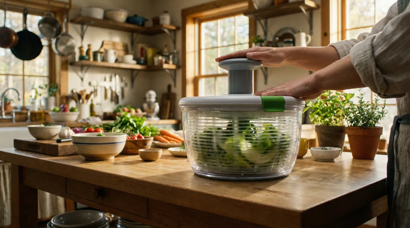 OXO Good Grips Salad Spinner, Large 3