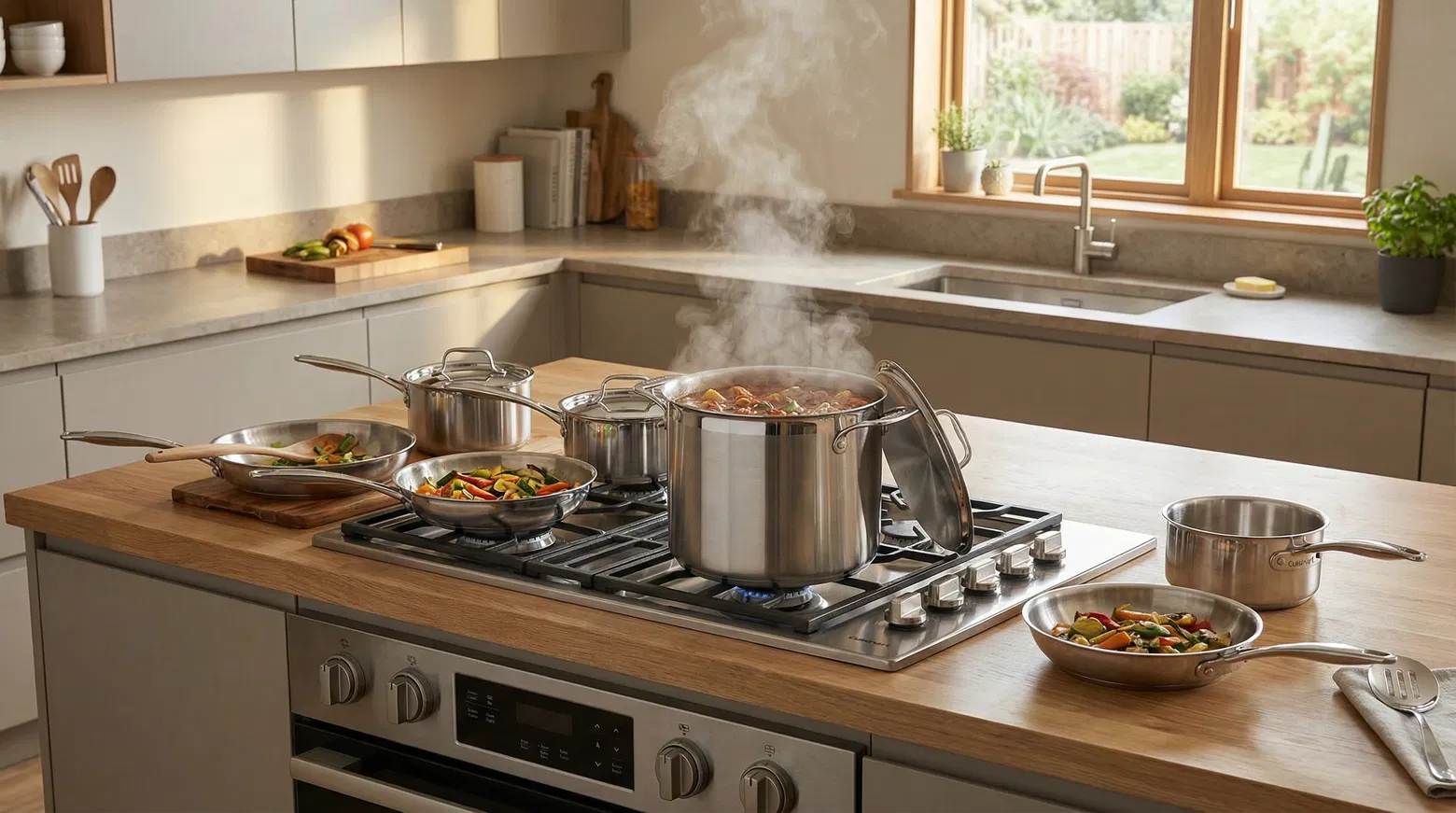 Cuisinart MCP-12N Multiclad Pro Stainless Steel 12-Piece Cookware Set 3