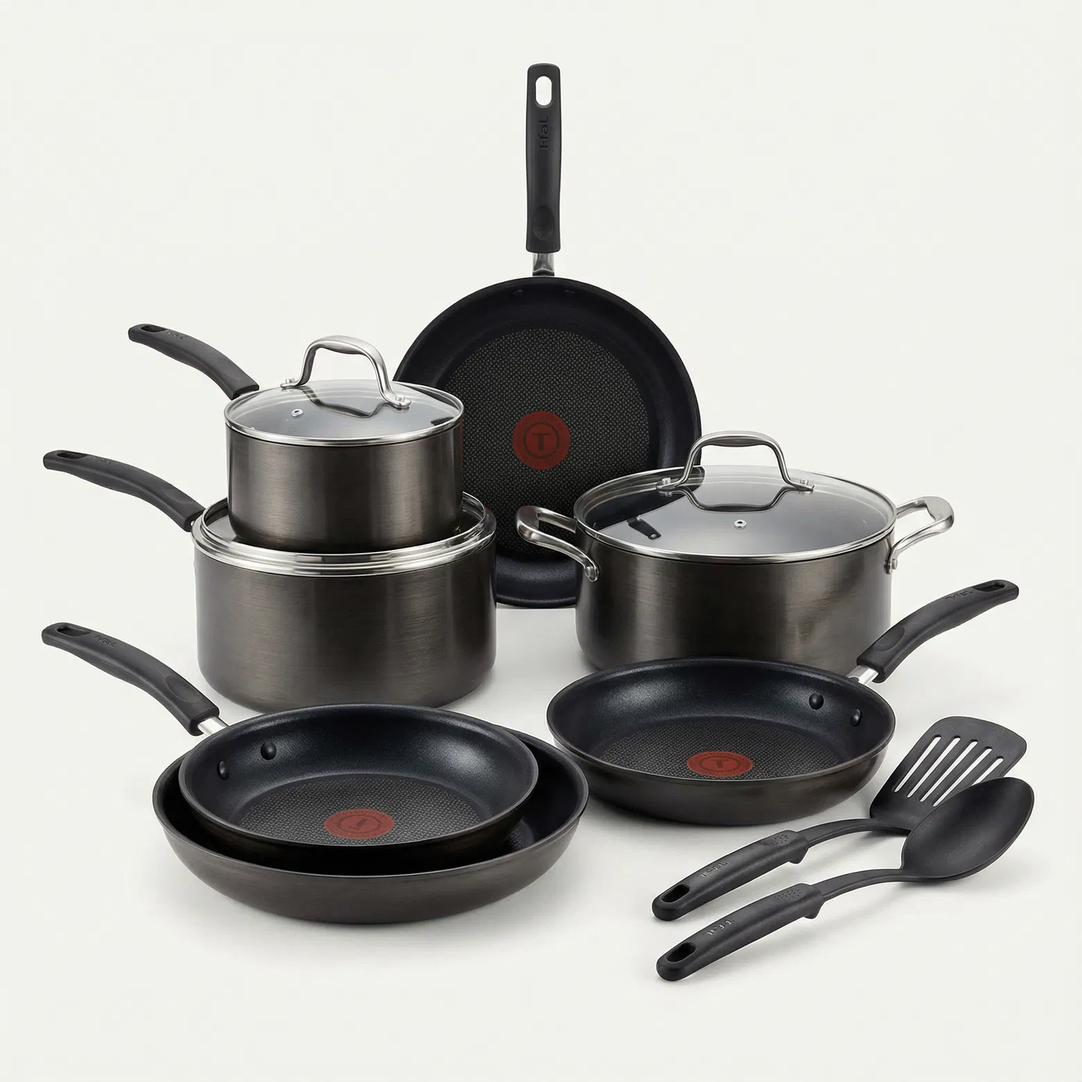 T-fal Ultimate Hard Anodized Nonstick 17 Piece Cookware Set