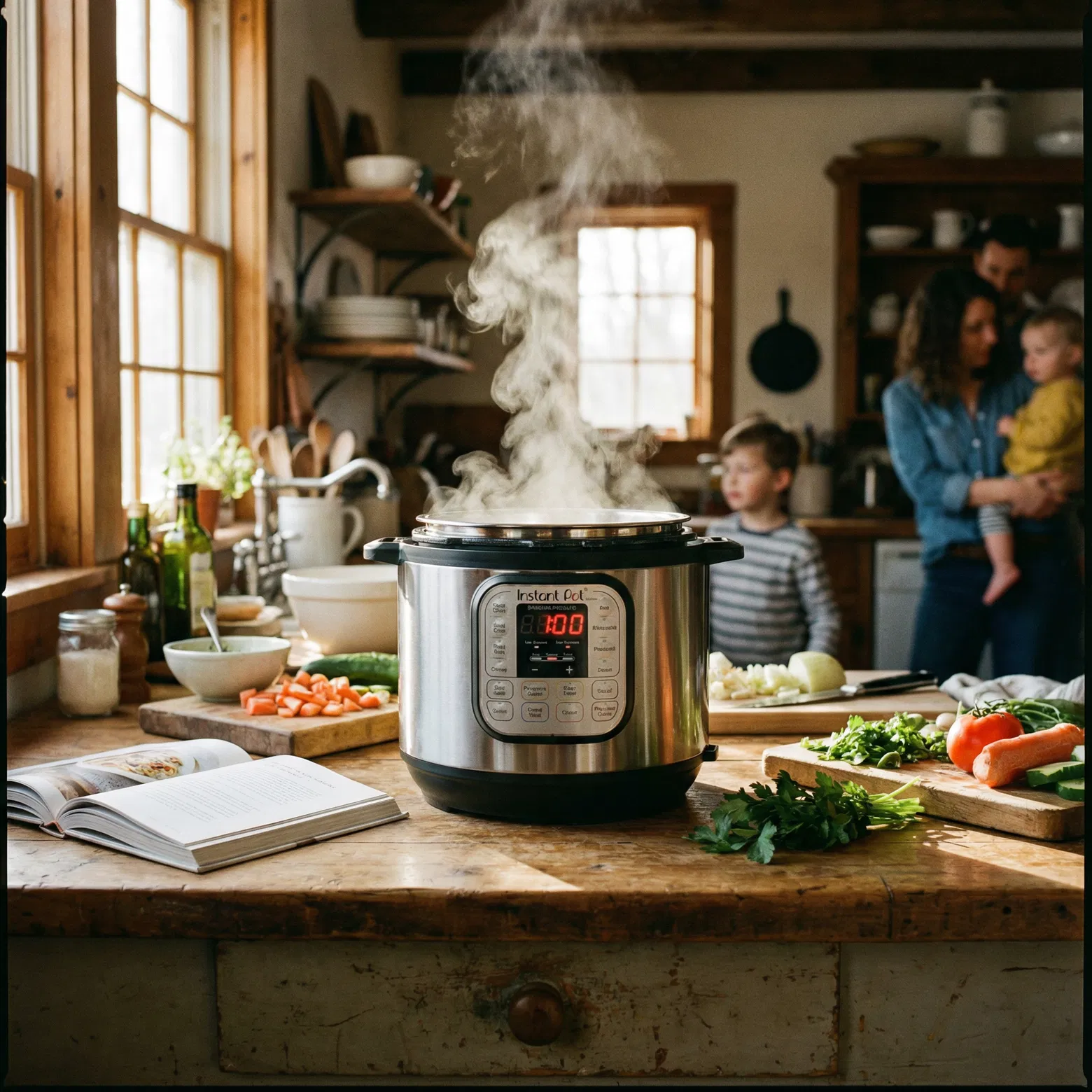 Instant Pot Duo 7-in-1 Electric Pressure Cooker, 6 Quart 3