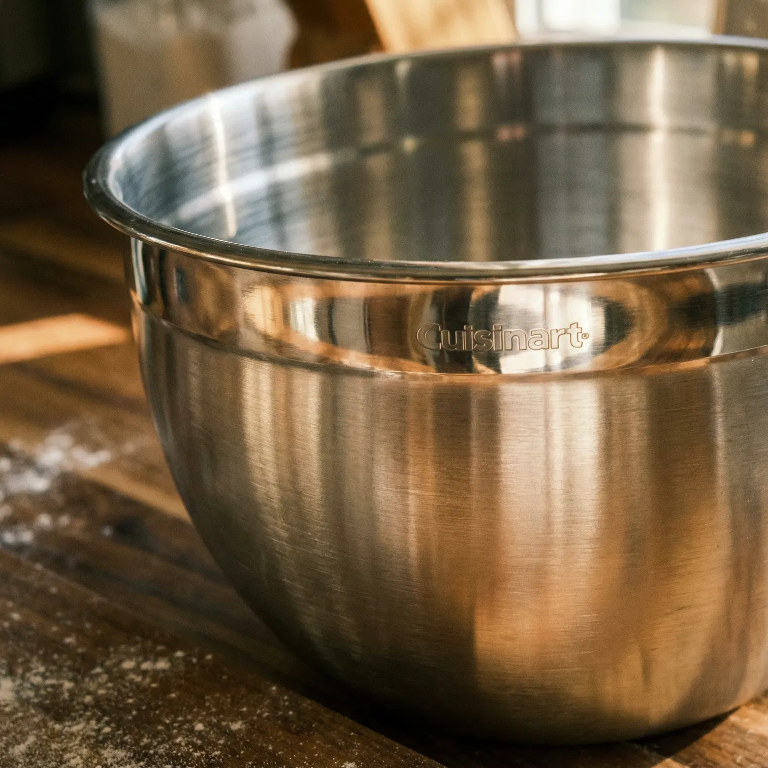 Cuisinart Stainless Steel Mixing Bowls with Lids, Set of 3 2