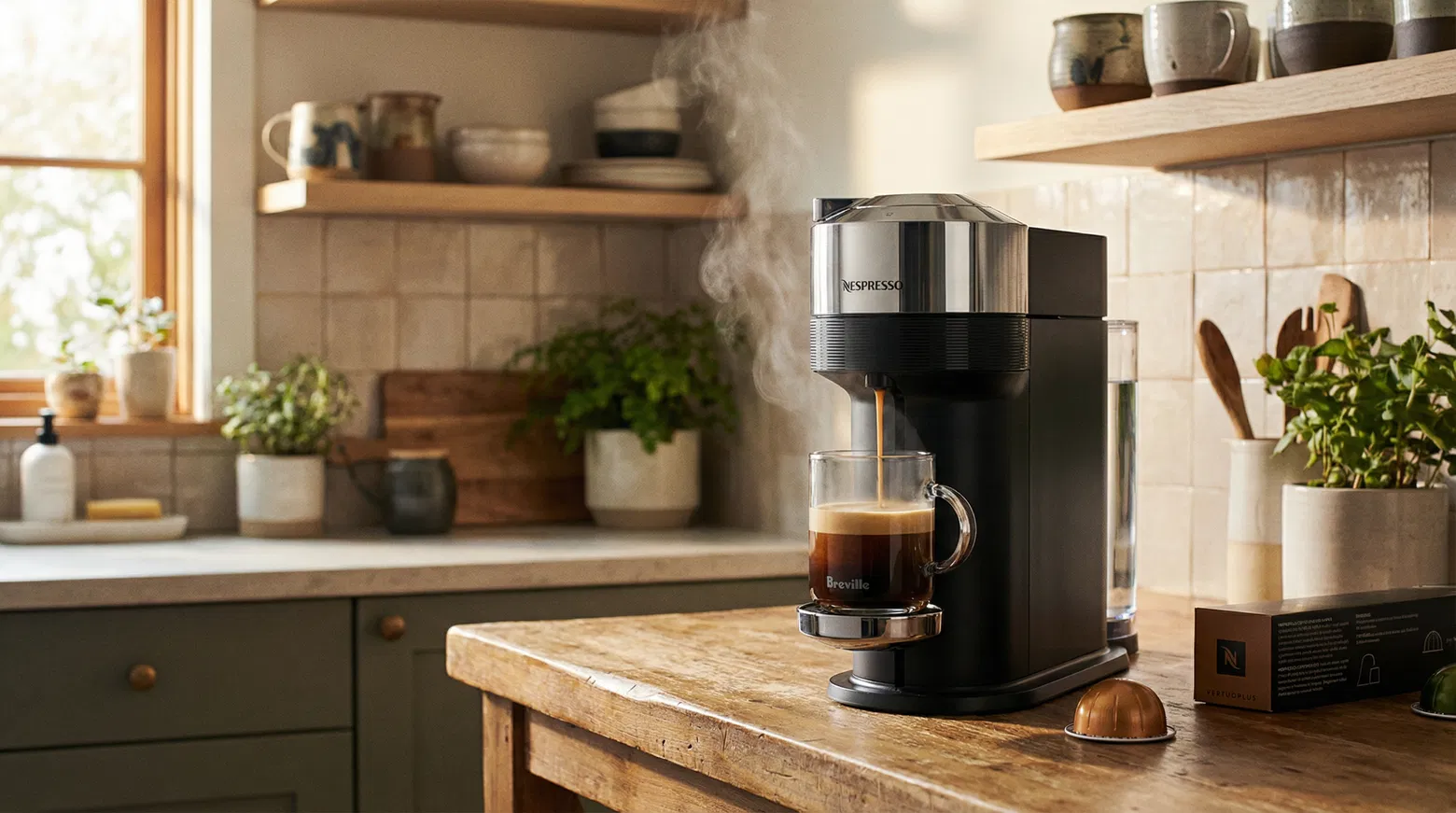 Nespresso VertuoPlus Coffee and Espresso Maker by Breville 3