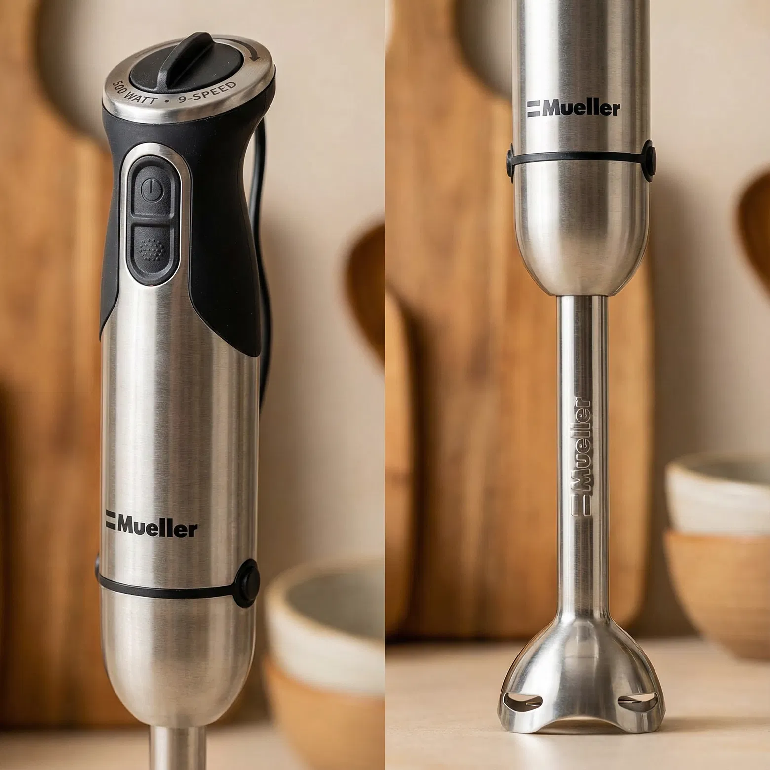 Mueller Ultra-Stick 500 Watt 9-Speed Immersion Multi-Purpose Hand Blender 2