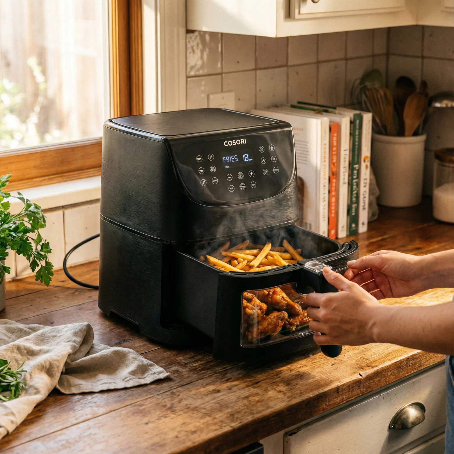COSORI Air Fryer, Max XL 5.8-Quart 3